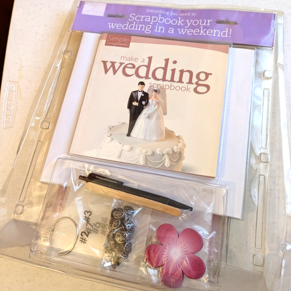 Wedding Scrapbook Kit by Simple Scrapbooks